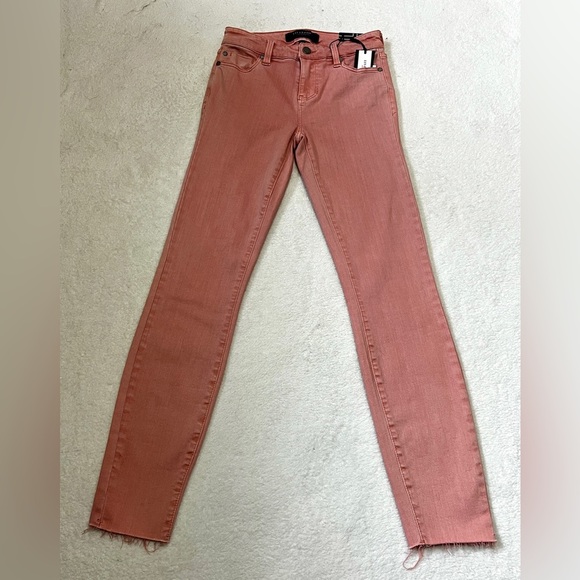 Liverpool NWT Pink Abby Ankle Skinny Jeans - Size 0/25 - Picture 2 of 13